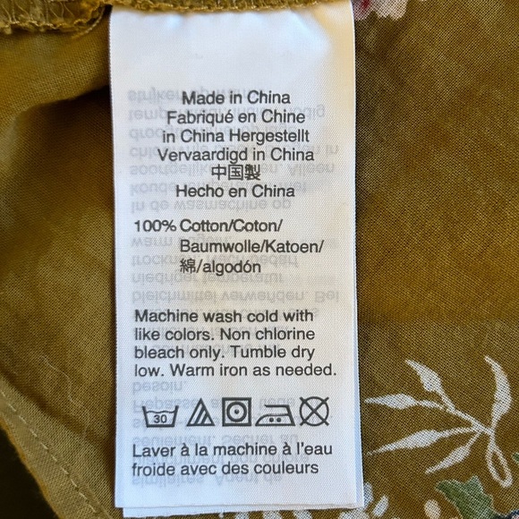 NWOT Madewell Blouse Floral - Picture 6 of 9